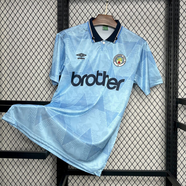 Manchester City 1989/91 Azul